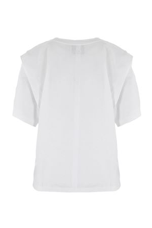 T-shirt in jersey di cotone color bianco ISABEL MARANT | TS0041FAA1N41I20WH